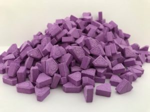 Purple purnisher MDMA